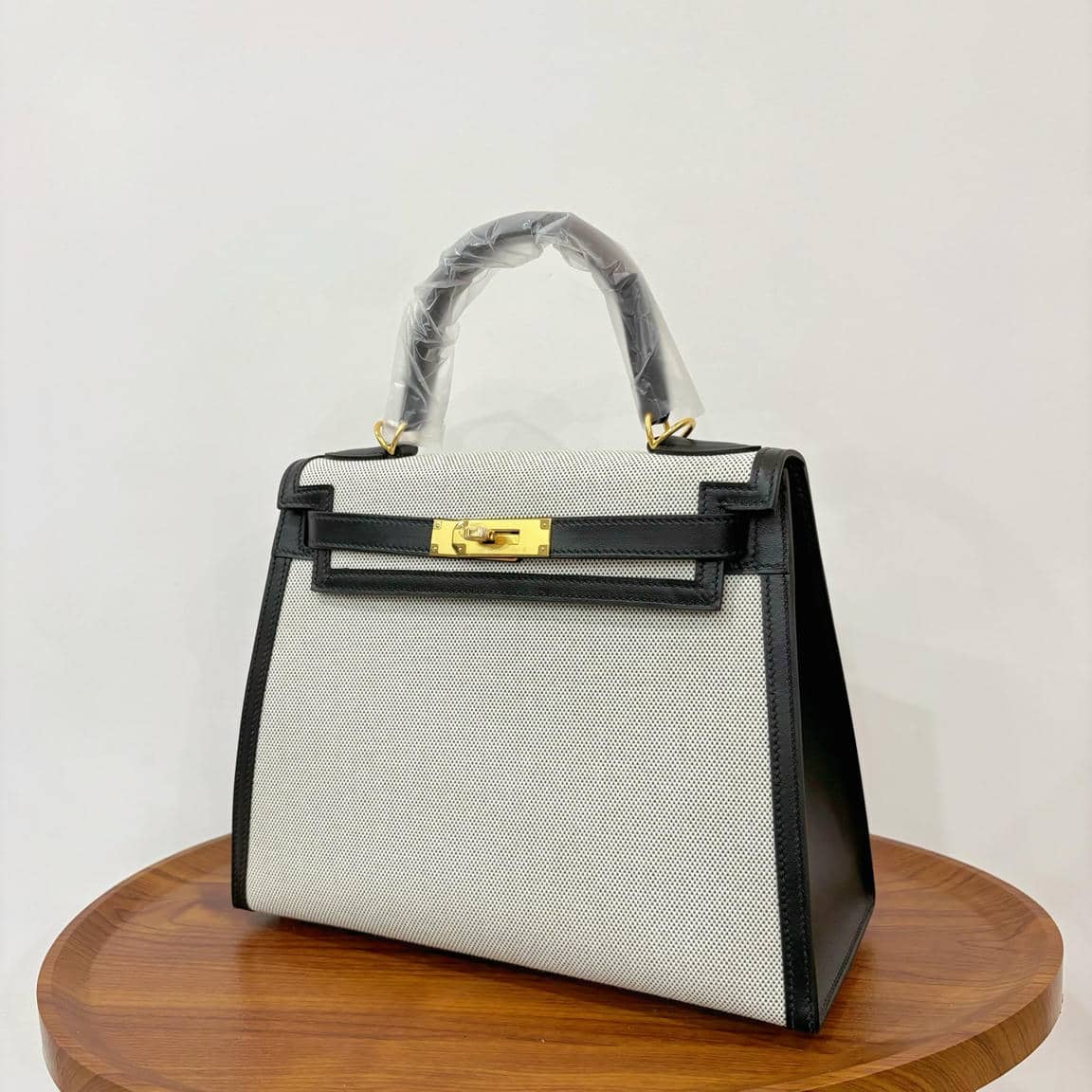 Kelly Canvas-Leather Mix-5